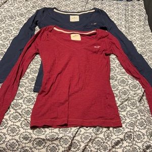 Hollister V-Necks Set of 2 Sz:S